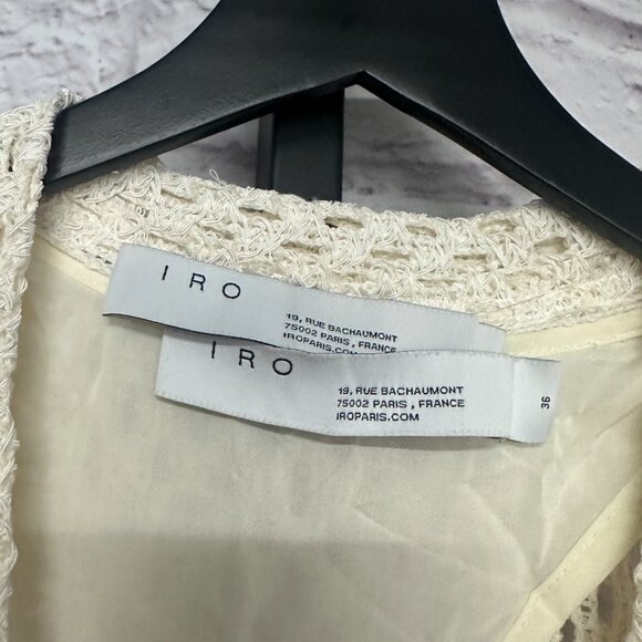 IRO Newbery Crochet Mini Dress - Picture 4 of 5